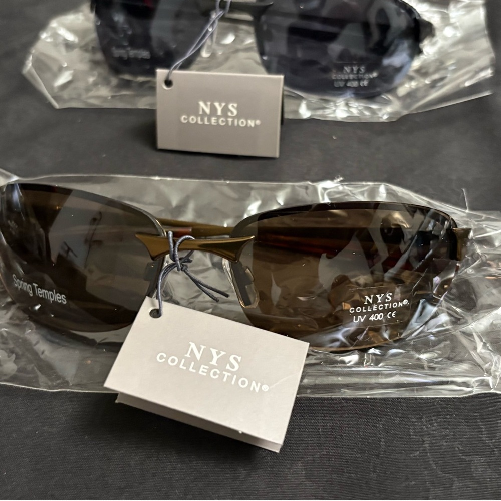 NY Collection Dark Brown Sunglasses